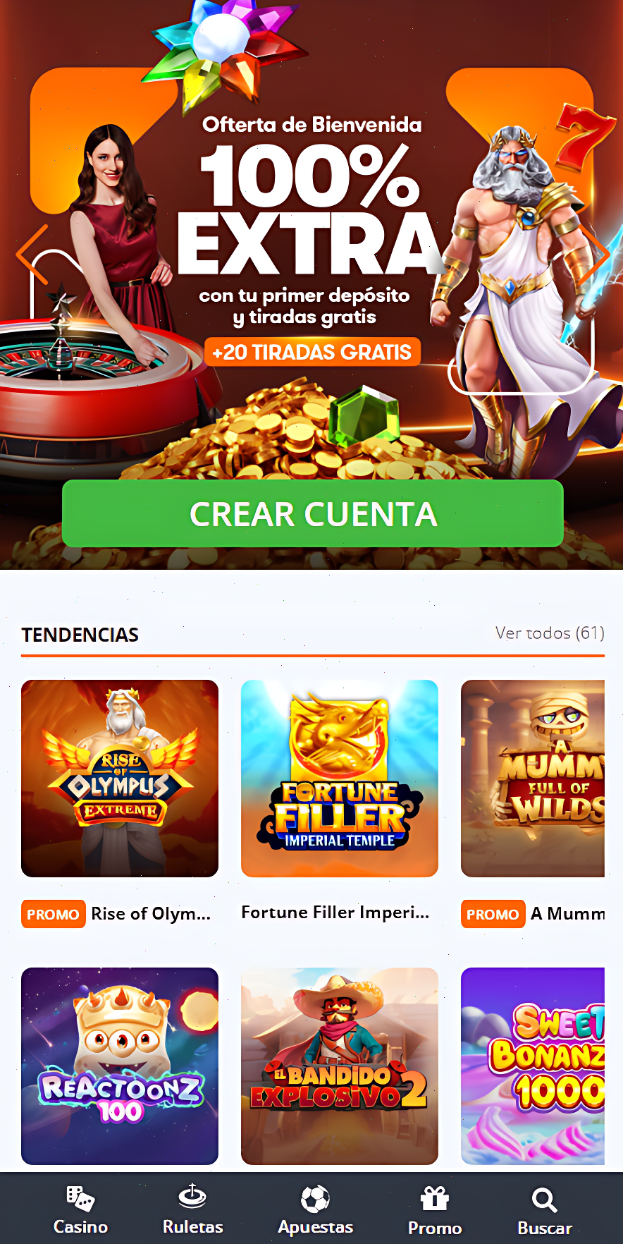 Betsson Perú - Casa de Apuestas y Casino Online